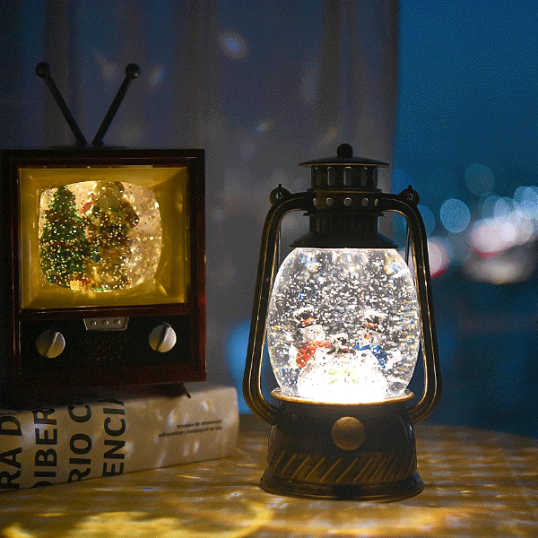 크리스마스 램프 무드등 오르골 2종 워터볼 캐롤 캠핑 차박 인테리어조명