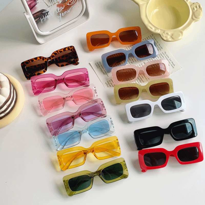캔디사각 선글라스 연애인 패션 힙합 남녀공용 썬글라스 14color